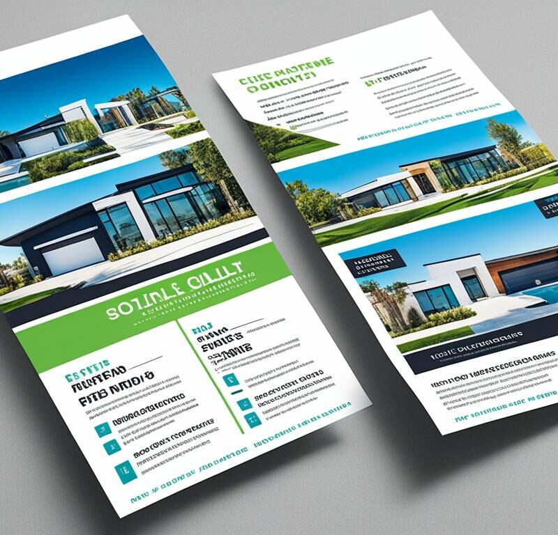 Real Estate Brochures and Flyers