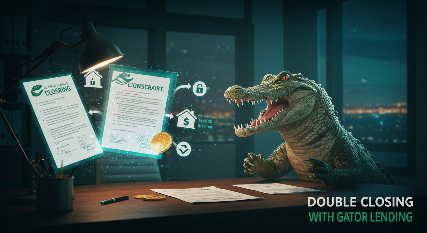 Double Closing With Gator Lending