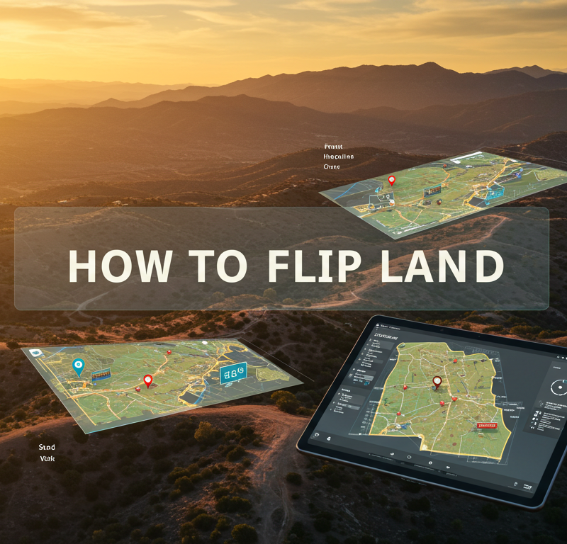 how to flip land
