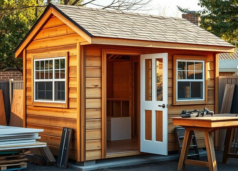 Converting a Shed Into a Tiny House