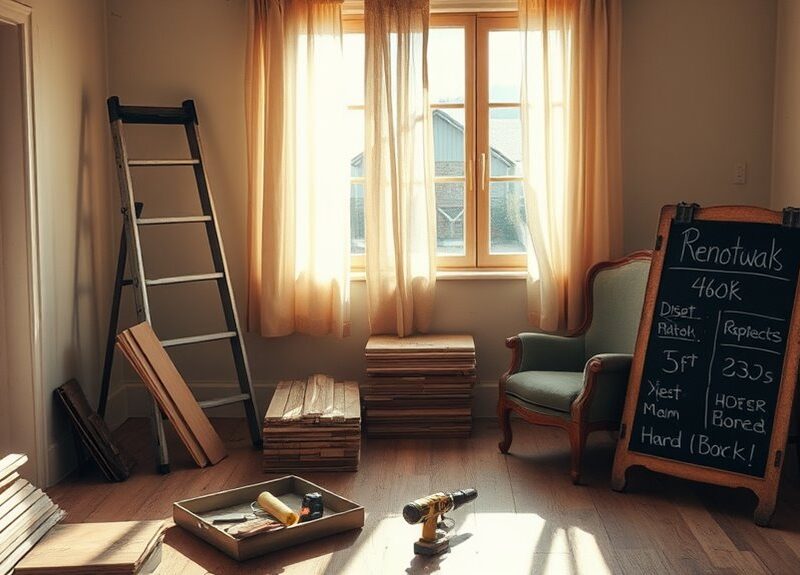 house flipping on budget