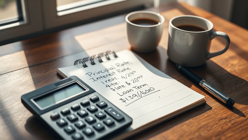 mortgage payment calculation steps