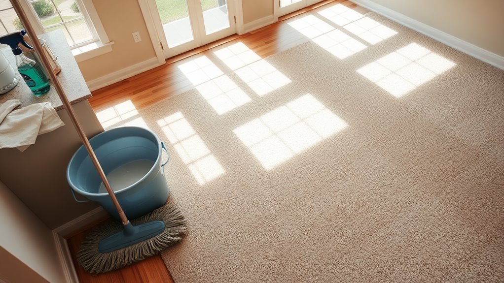 remove carpet and flooring stains