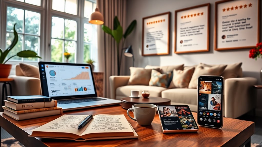 social media guest reviews