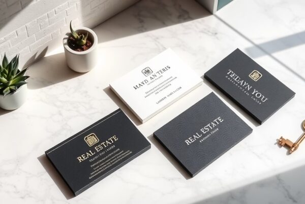 top realty card designs