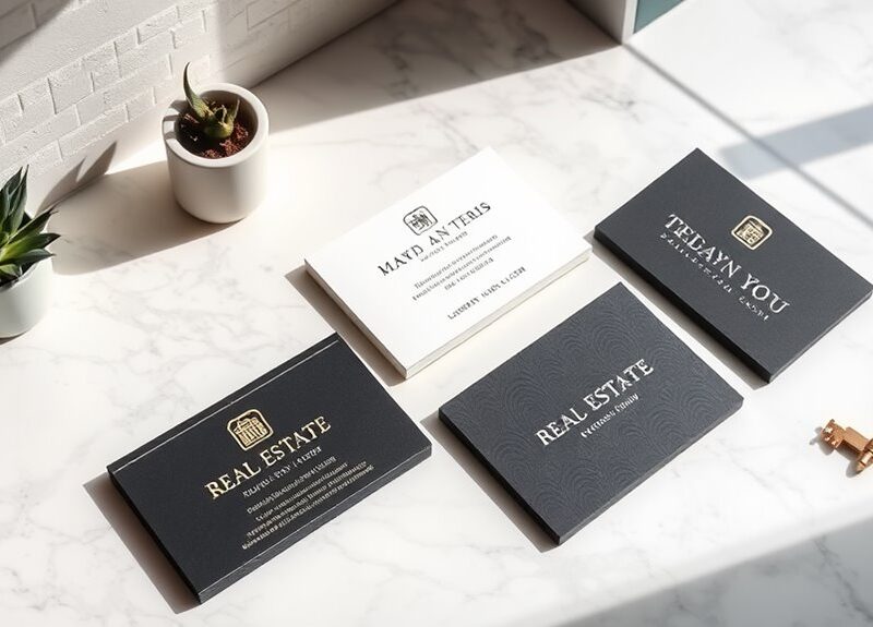 top realty card designs