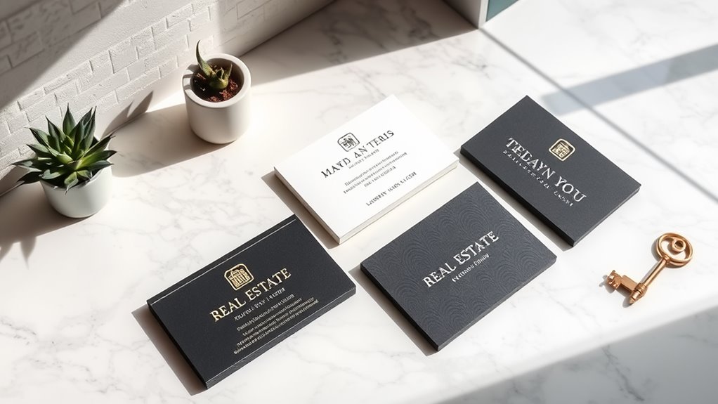 Best Real Estate Business Cards
